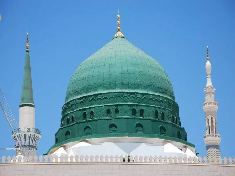 Green Dome of Madinah 3D print model_0