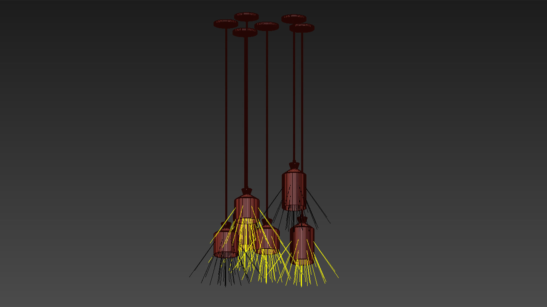 BHUTI Ceramic Pendant Lamps 3D model_6