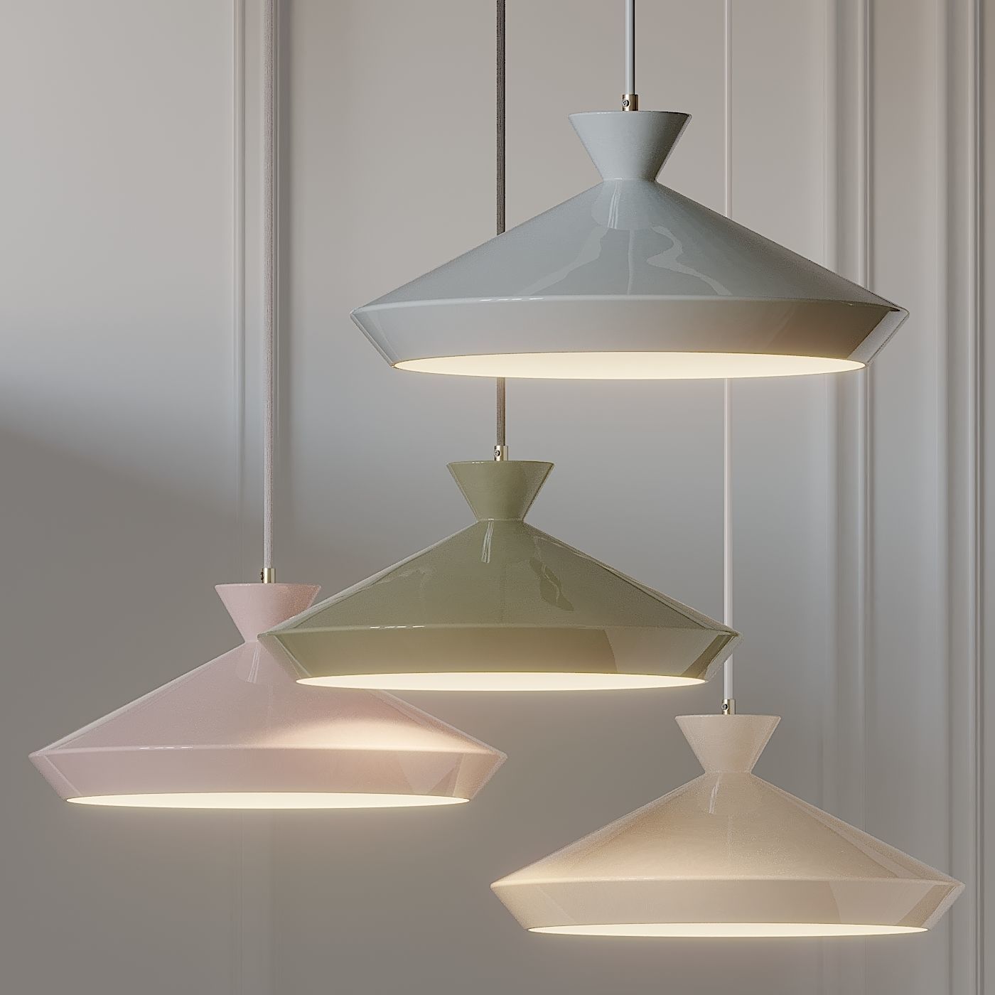 Ceiling Lights TAGI 3D model_4