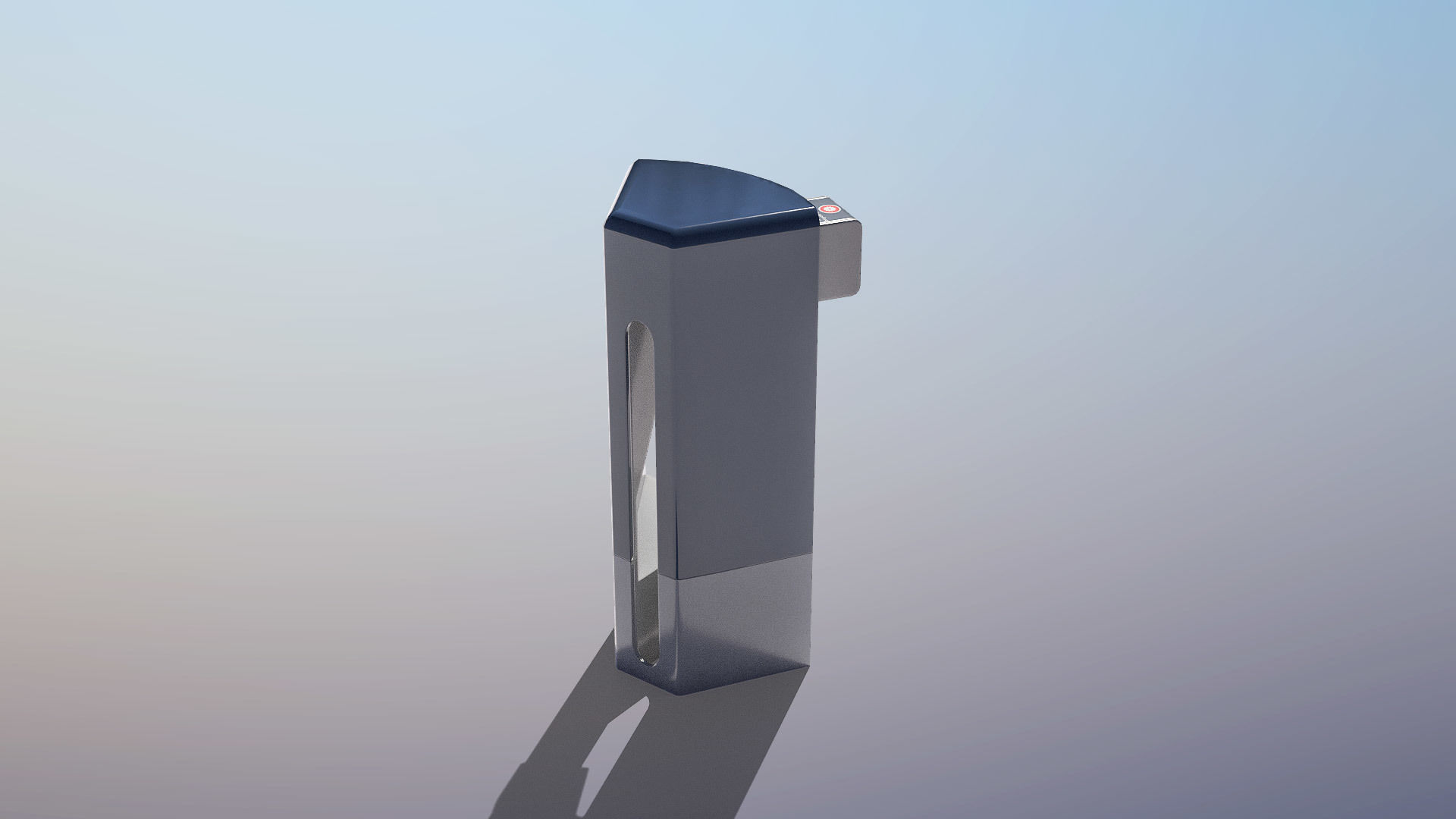 Public Bike Hire Scheme Low-poly 3D model_11