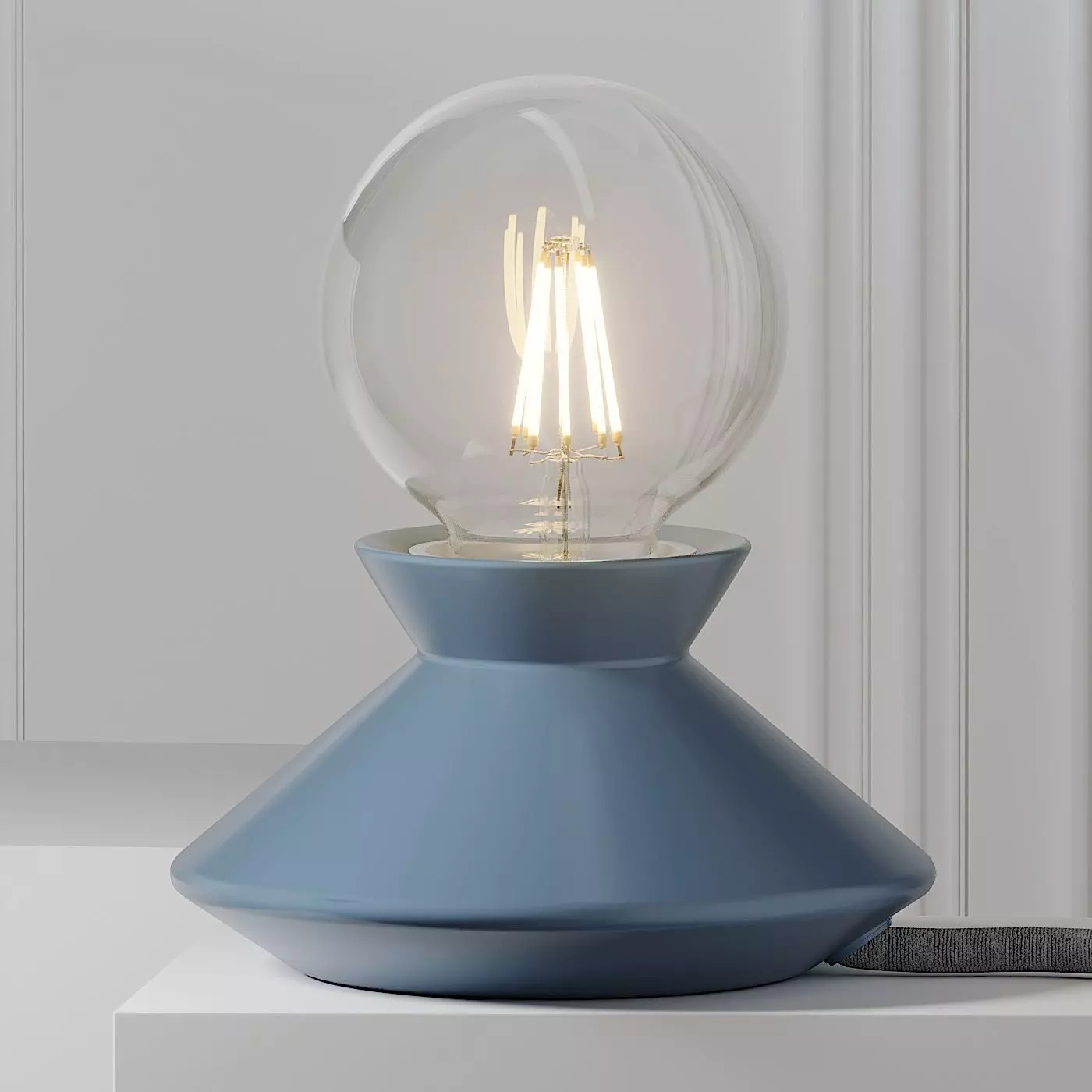 FOGGY Ceramic Table Lamp by PATRICIA LOBO 3D model_0