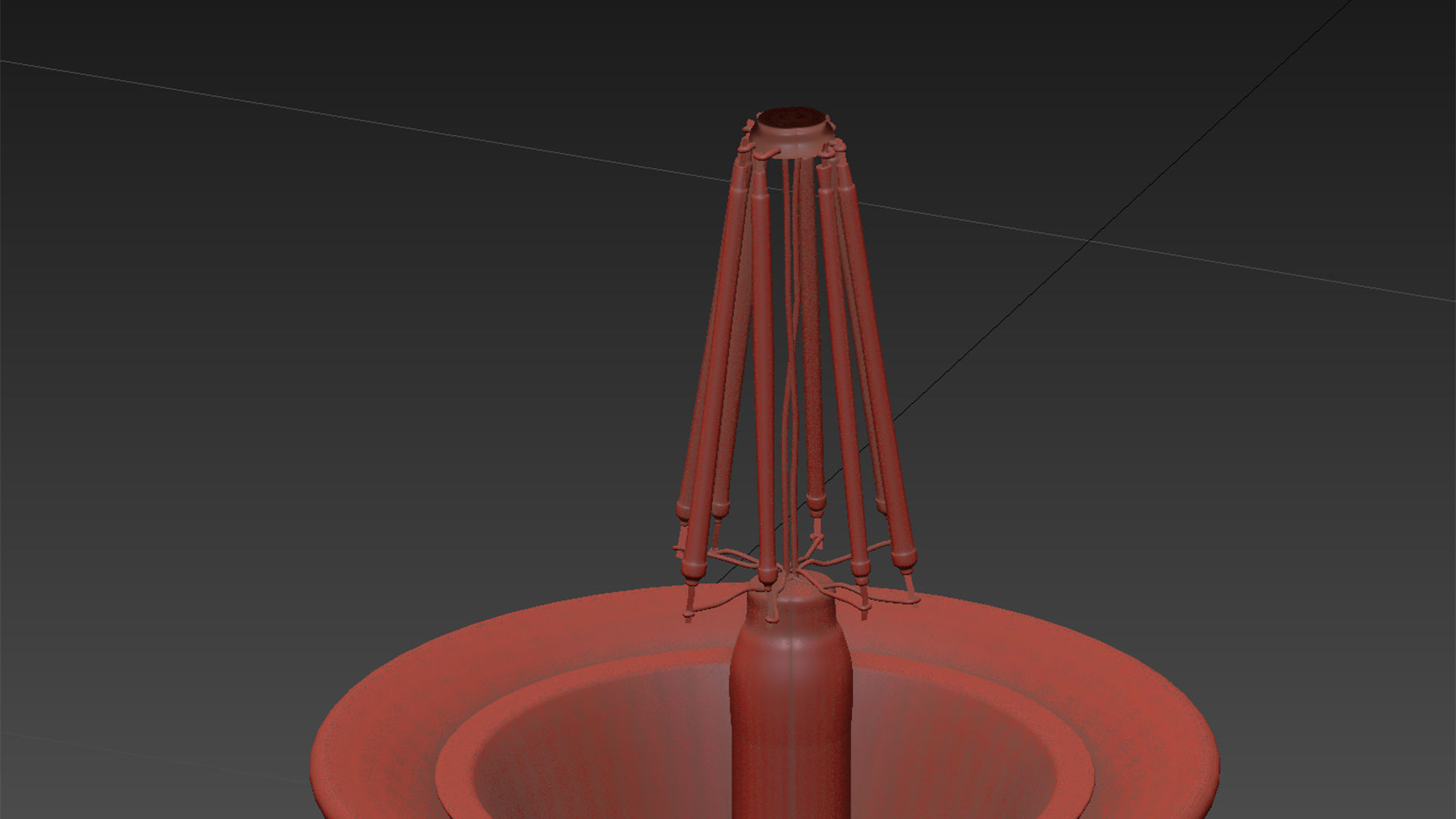 FOGGY Ceramic Table Lamp by PATRICIA LOBO 3D model_4