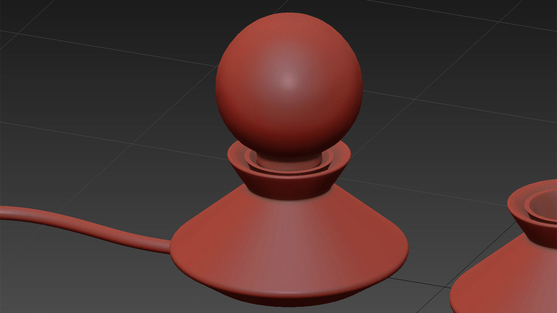 FOGGY Ceramic Table Lamp by PATRICIA LOBO 3D model_3