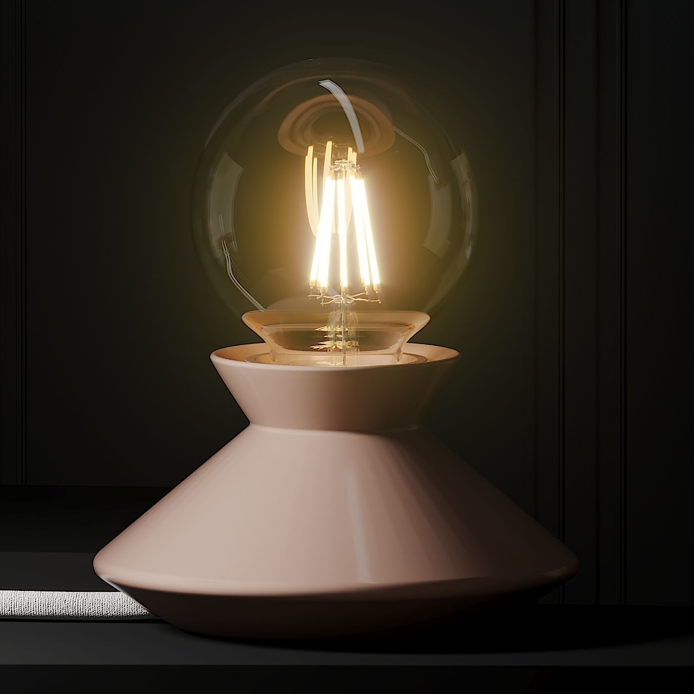 FOGGY Ceramic Table Lamp by PATRICIA LOBO 3D model_1