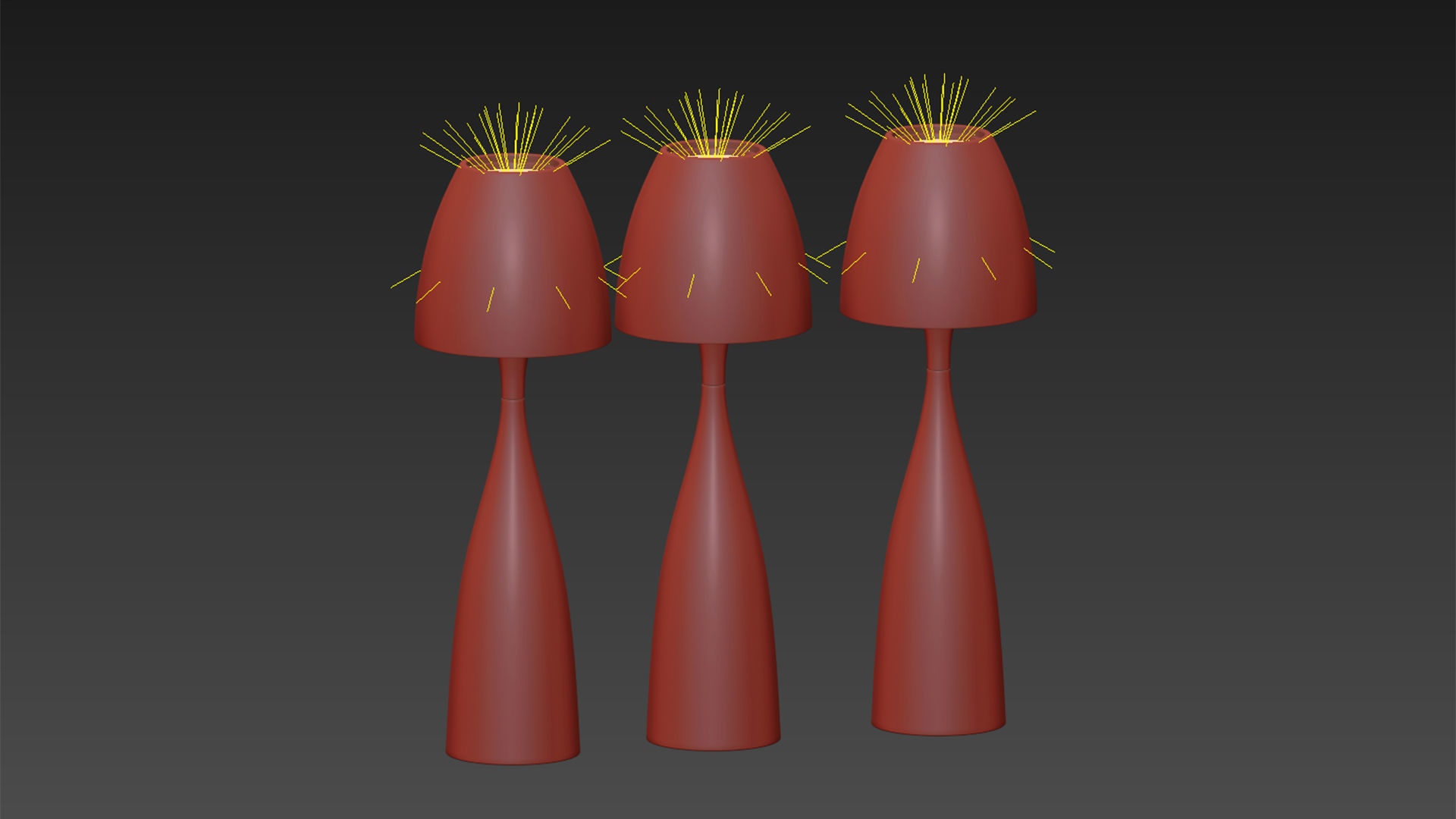 Belid Anemon Table lamp Large 3D model_2