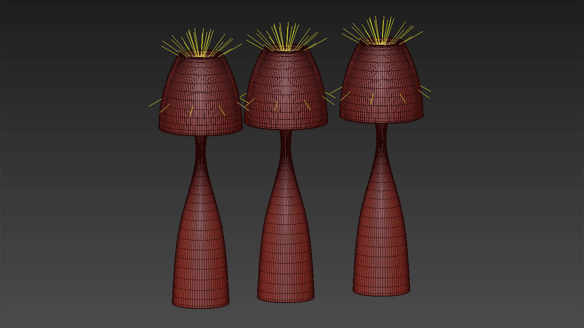 Belid Anemon Table lamp Large 3D model_5