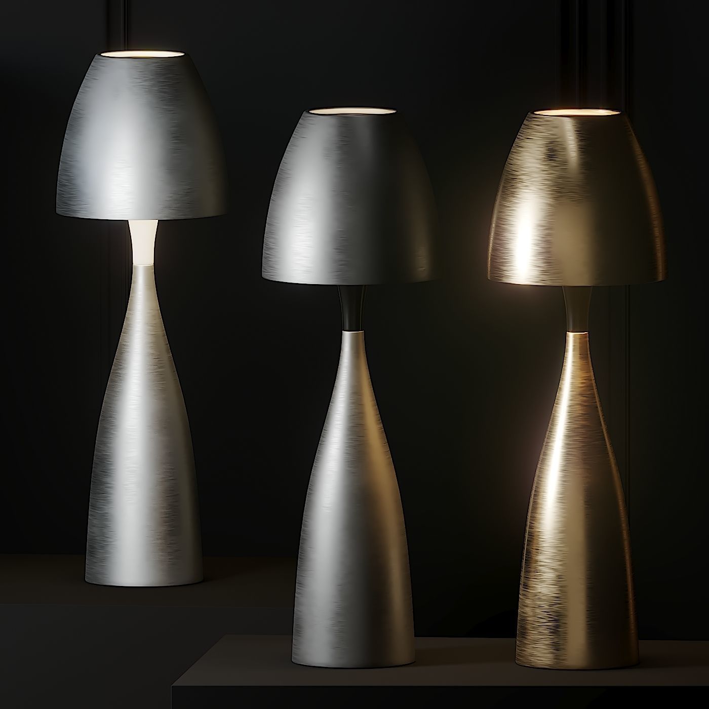 Belid Anemon Table lamp Large 3D model_1