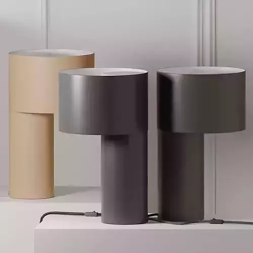 Tangent Table Lamp by WOUD 3 Colors 3D model