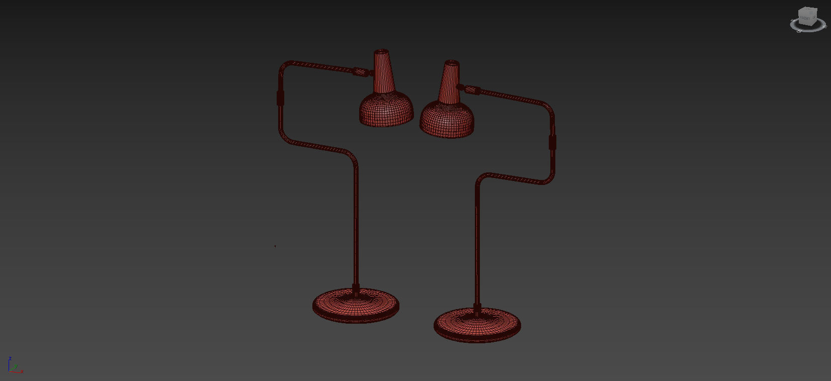 Table Lamp BANKERYD 3D model_4