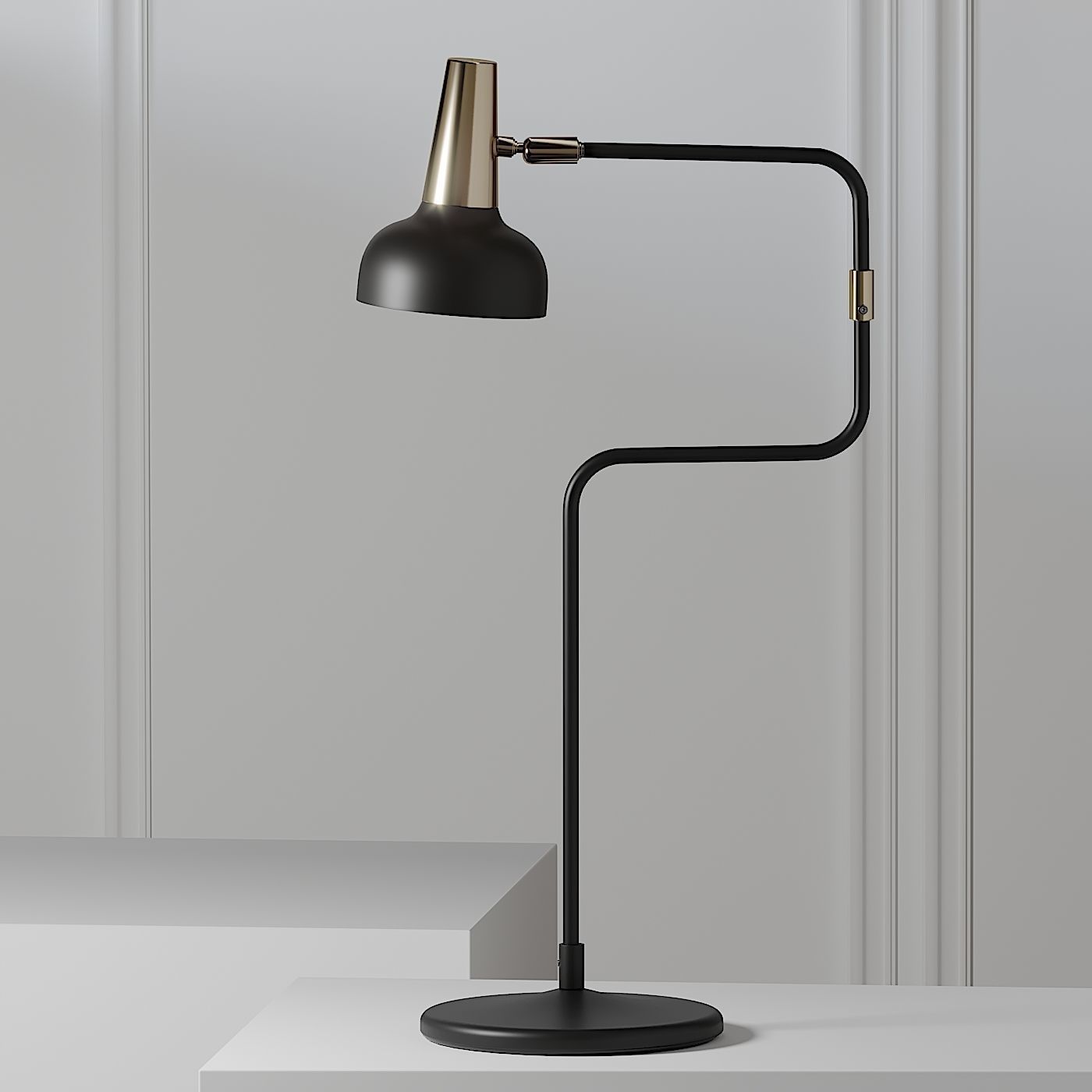 Table Lamp BANKERYD 3D model_1