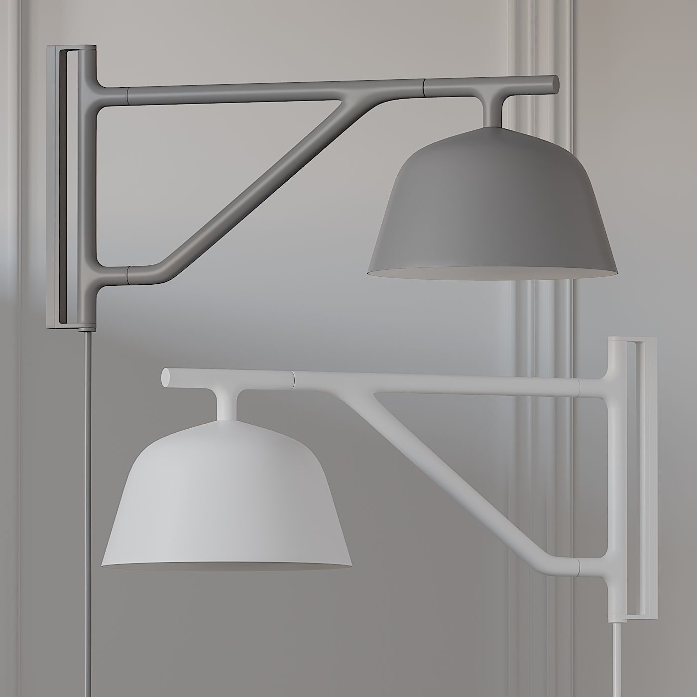 Ambit Wall Sconce by Muuto 4 Colors 3D model_2