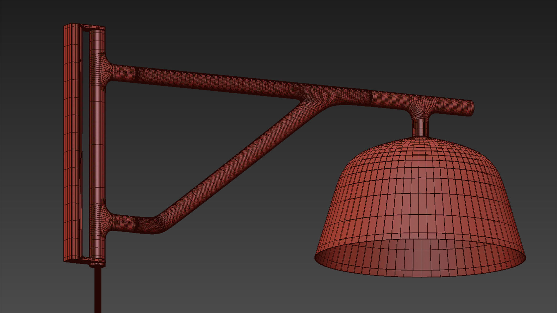 Ambit Wall Sconce by Muuto 4 Colors 3D model_9