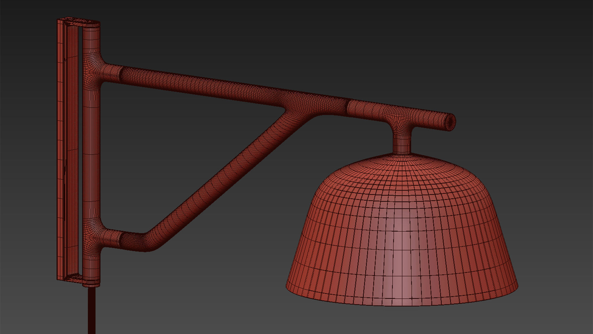 Ambit Wall Sconce by Muuto 4 Colors 3D model_6