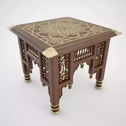 Wooden Egiptian Table