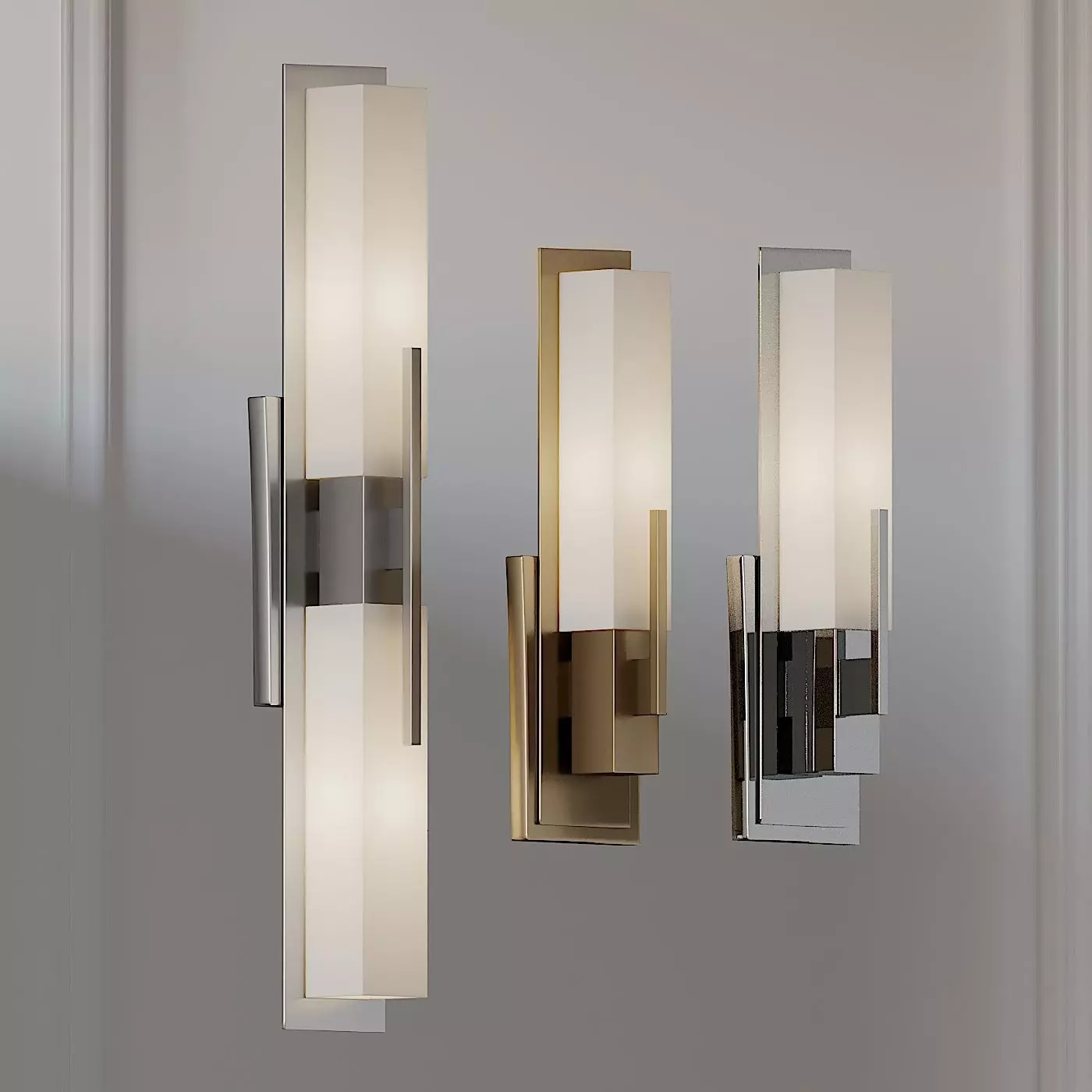 Possini Euro Midtown Wall Sconce 3D model_0