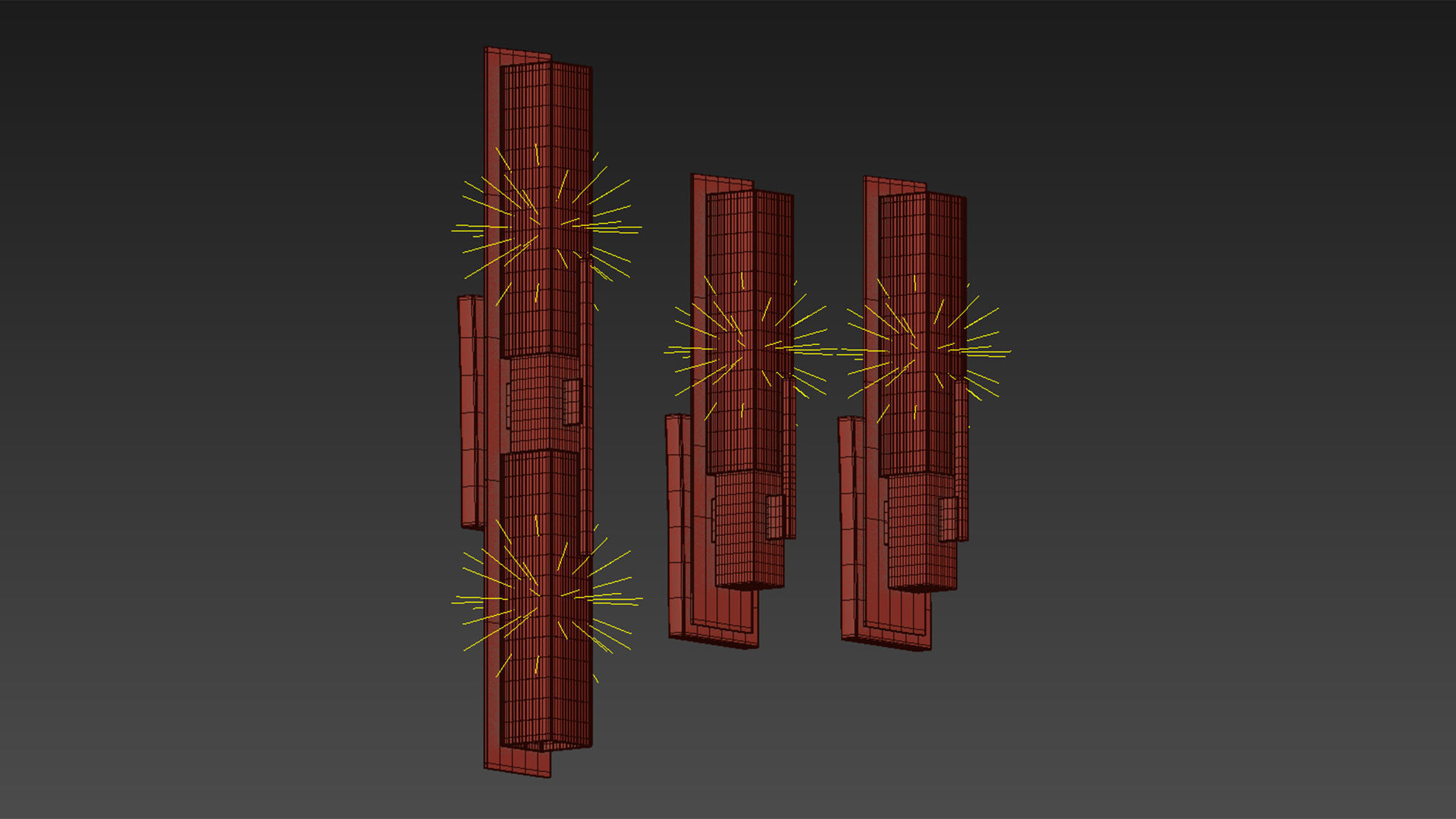 Possini Euro Midtown Wall Sconce 3D model_2