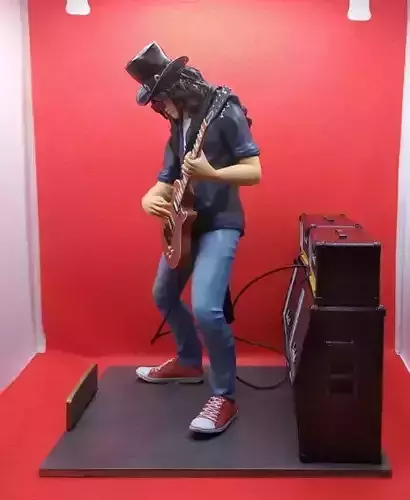 Slash - Saul Hudson 3D print model