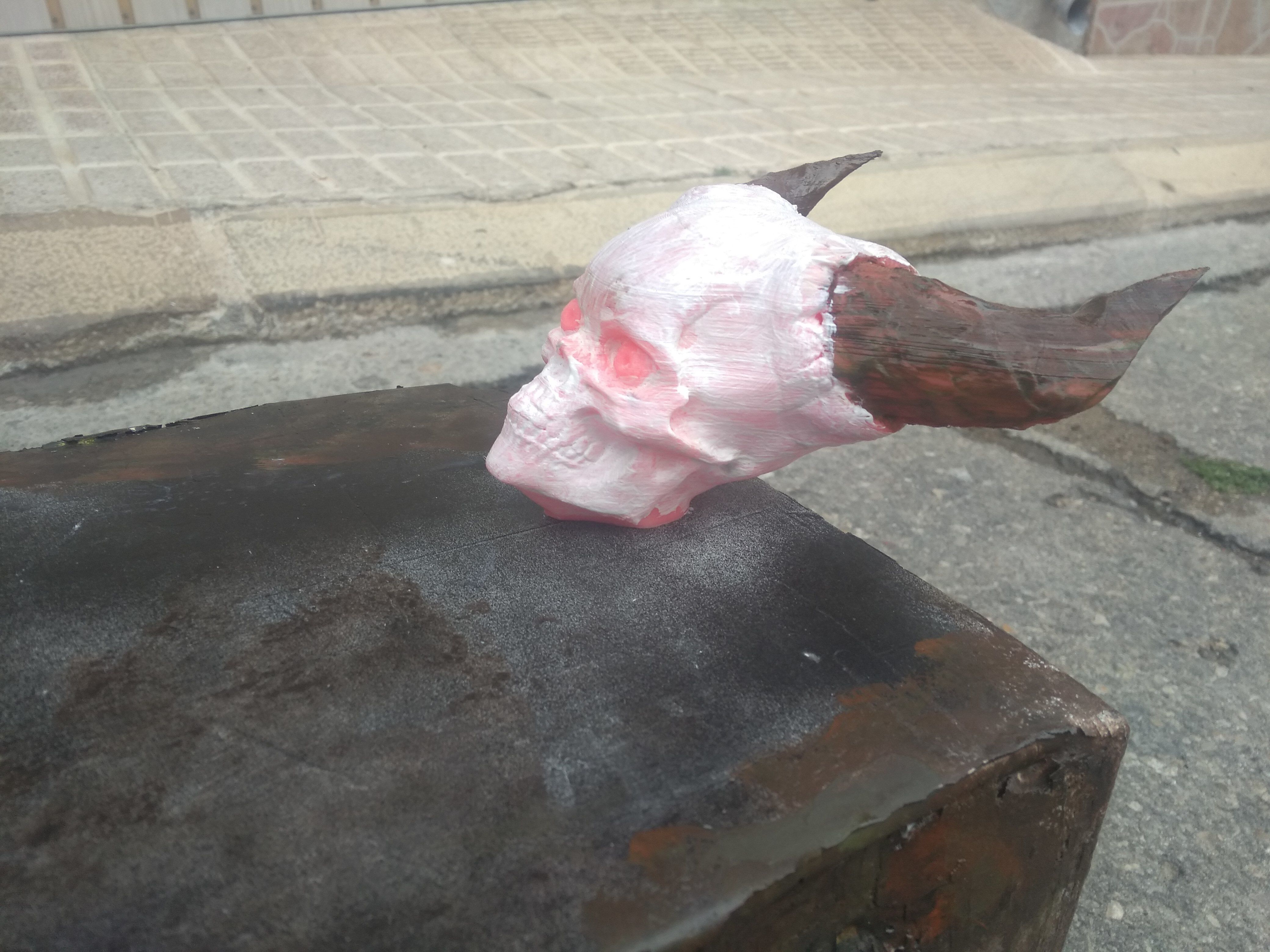 Rc truck mad max rat type drift 3D print model_14