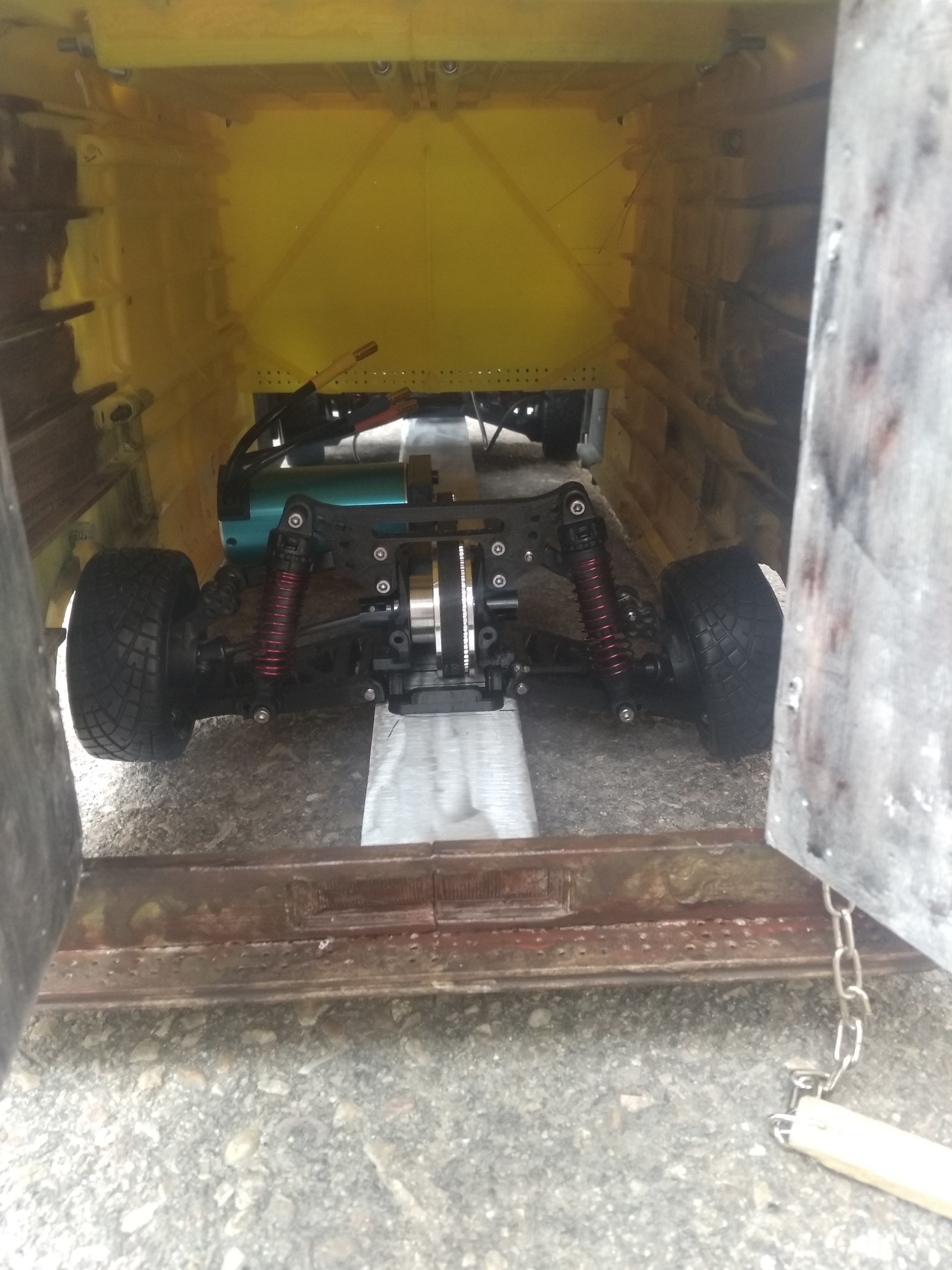 Rc truck mad max rat type drift 3D print model_19