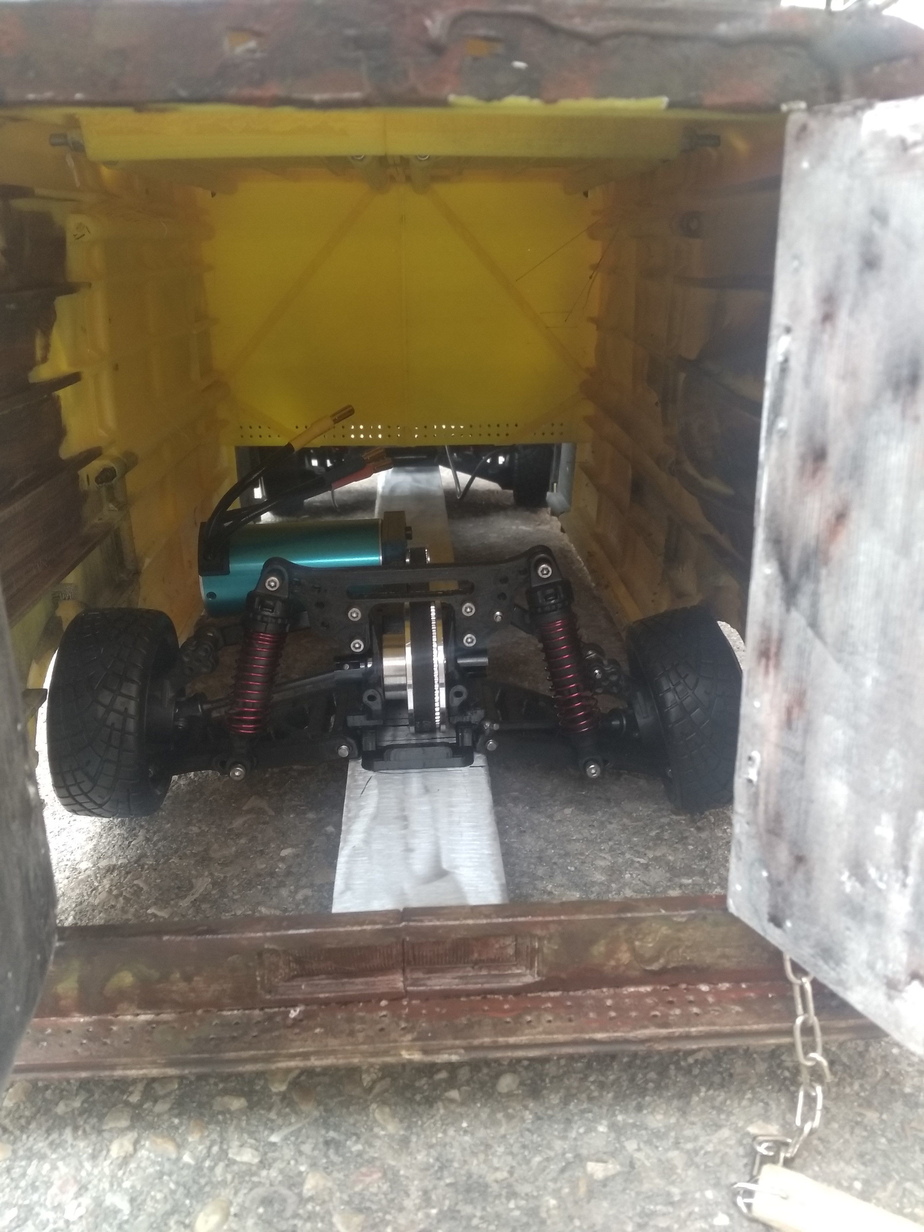 Rc truck mad max rat type drift 3D print model_20