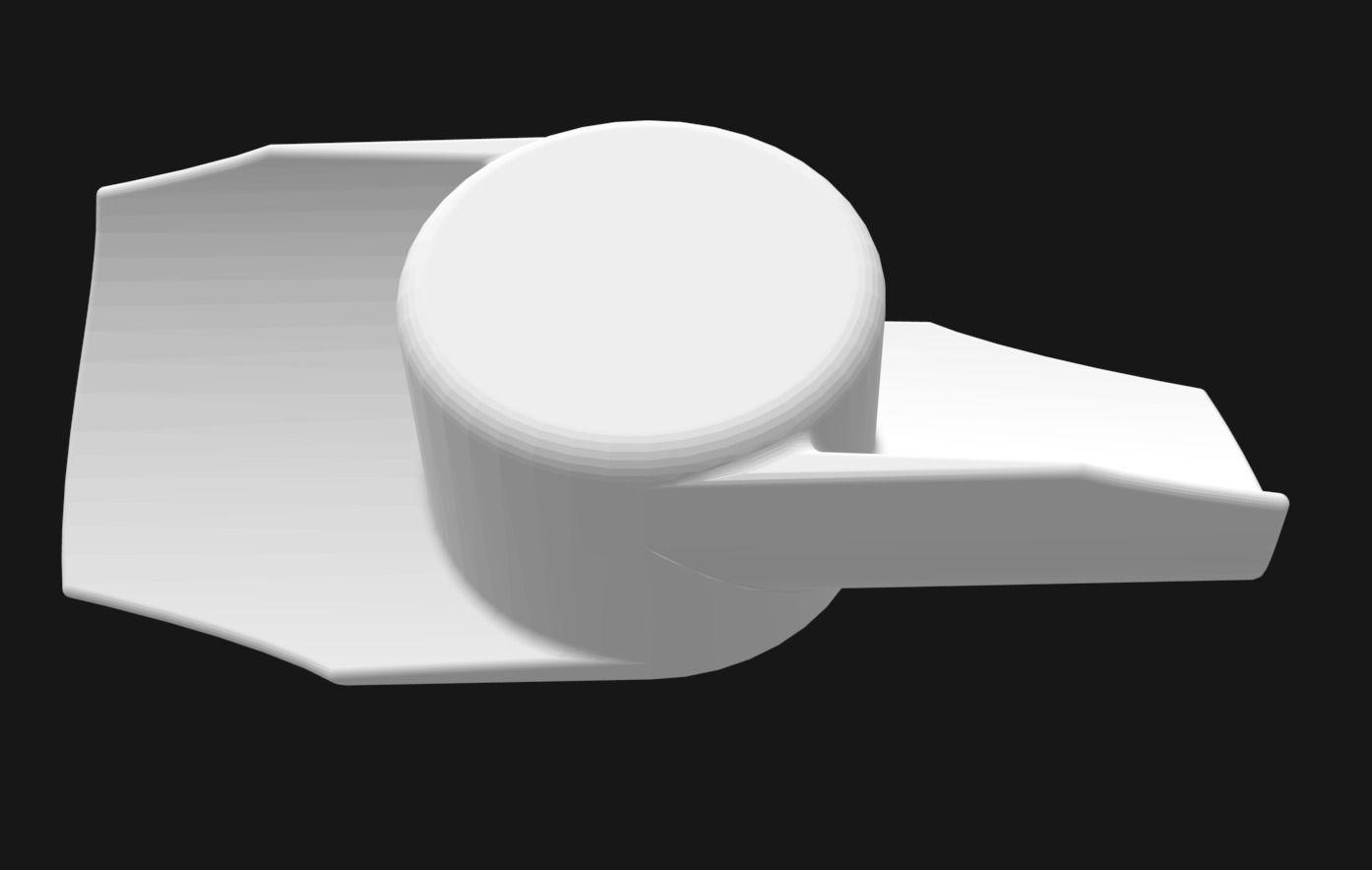 Propeller for Dc Motor 3mm shaft 3D print model_7