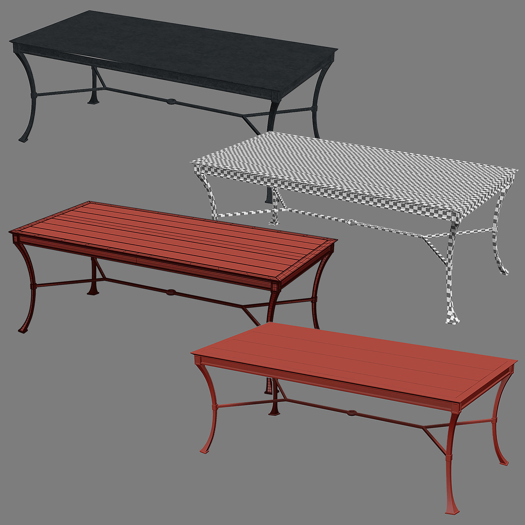 RH ANTIBES Collection 3D model_6