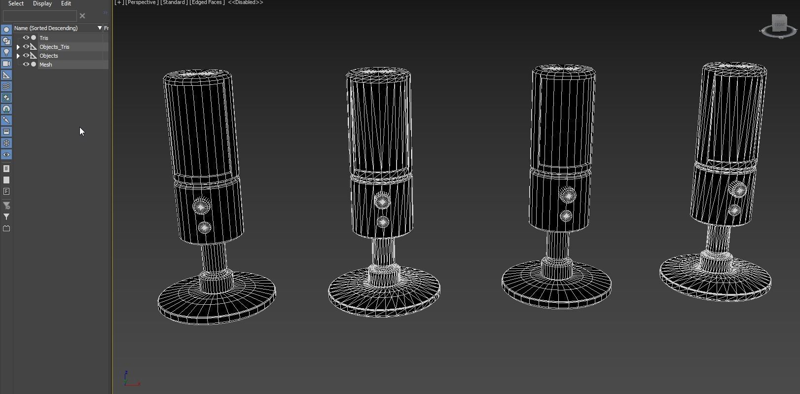 Razer Seiren X Microphone 3D model_16