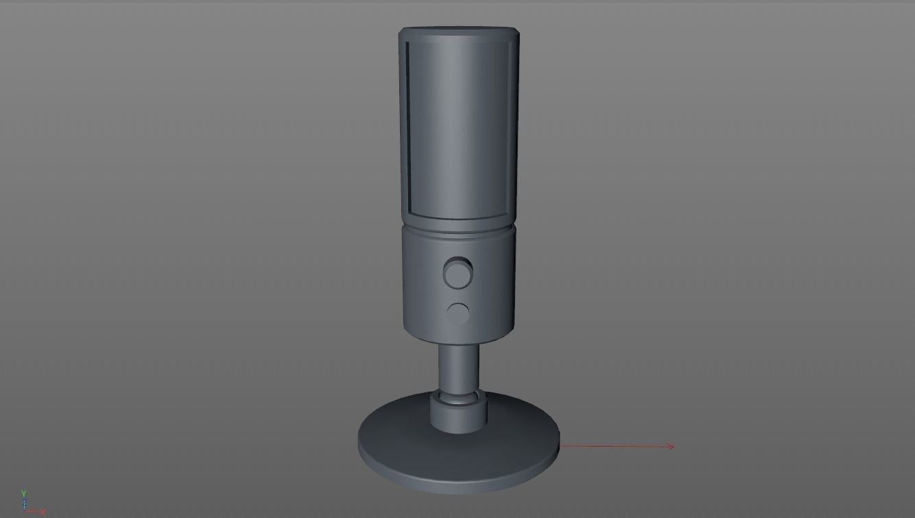 Razer Seiren X Microphone 3D model_13