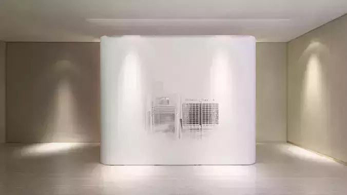 Pop Up backdrop straight