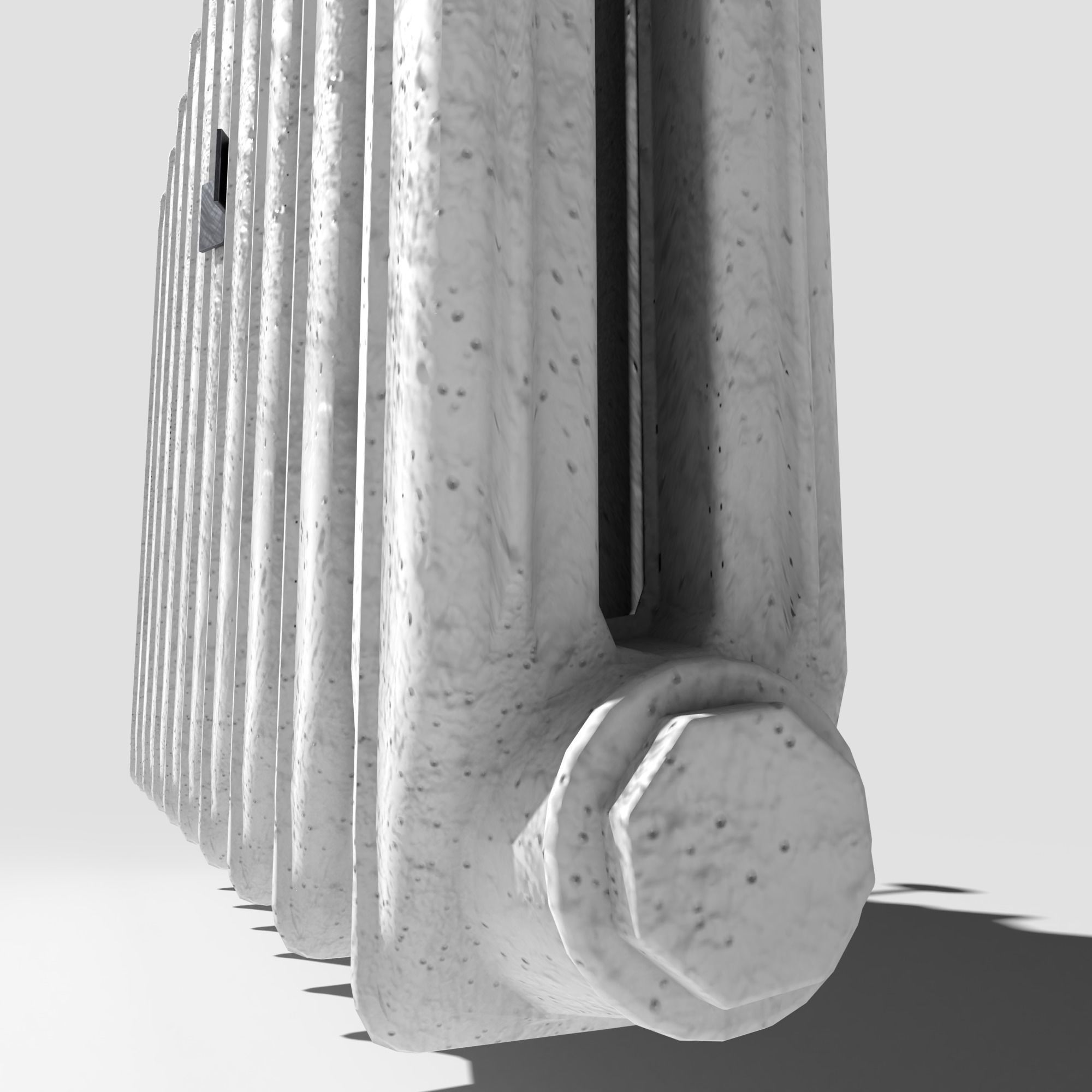 Vintage Radiator 3D model_11