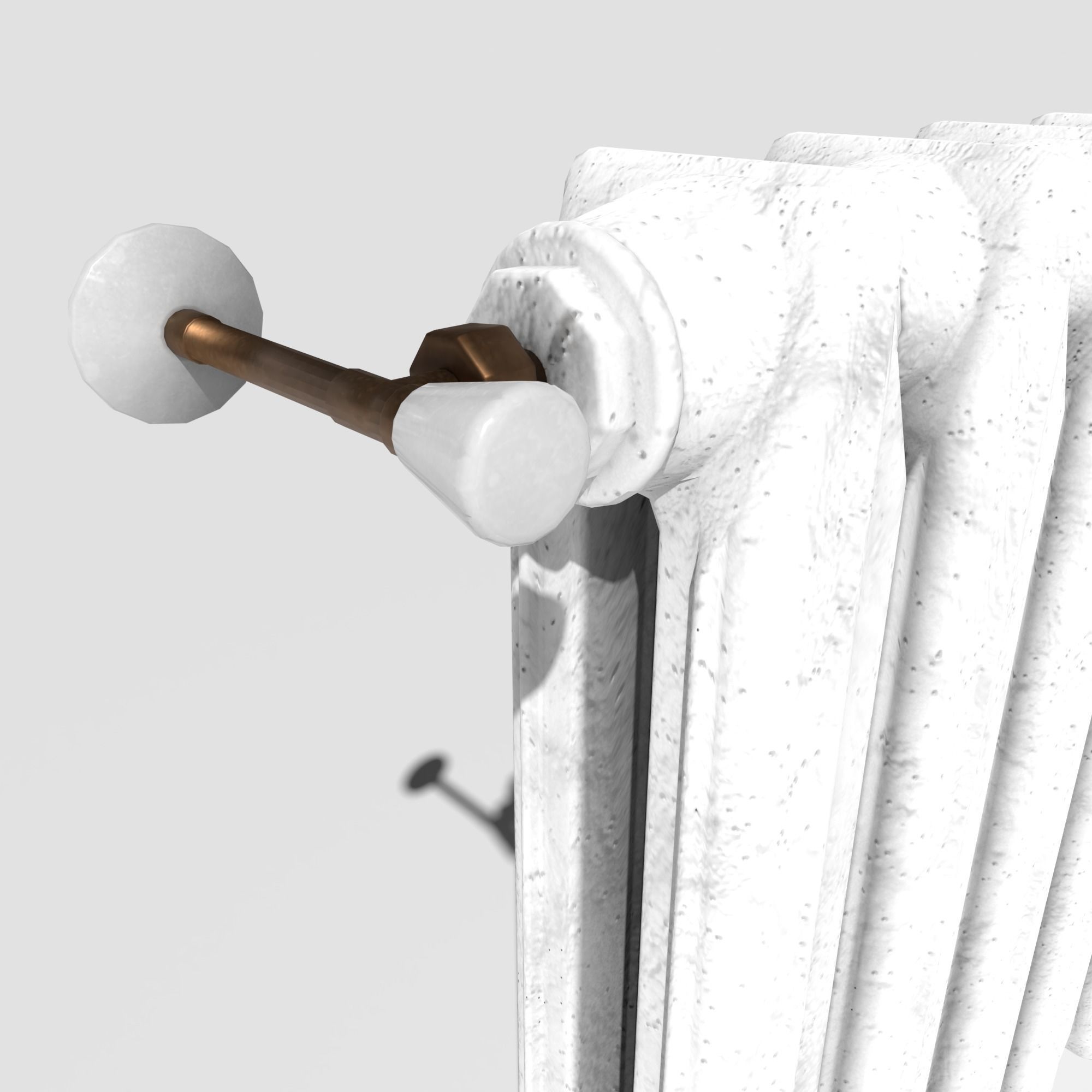 Vintage Radiator 3D model_9