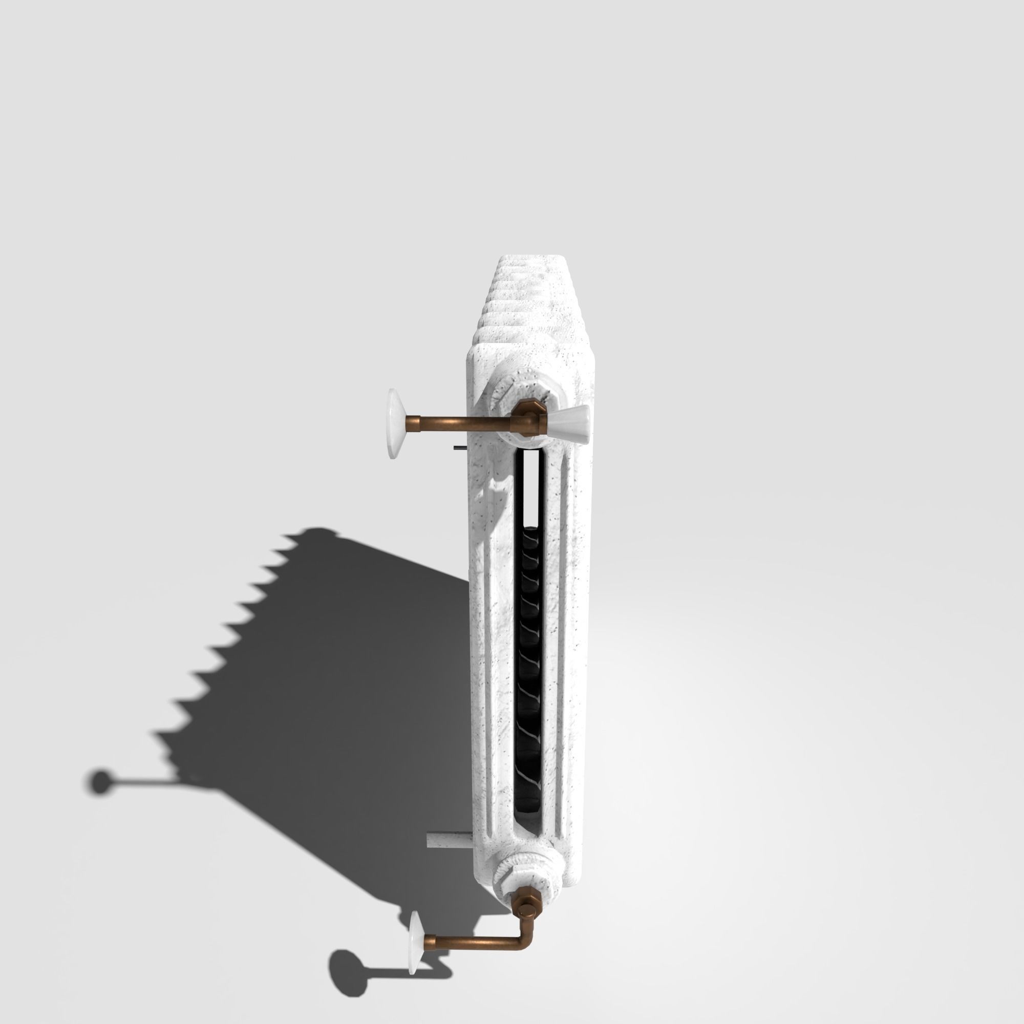 Vintage Radiator 3D model_7