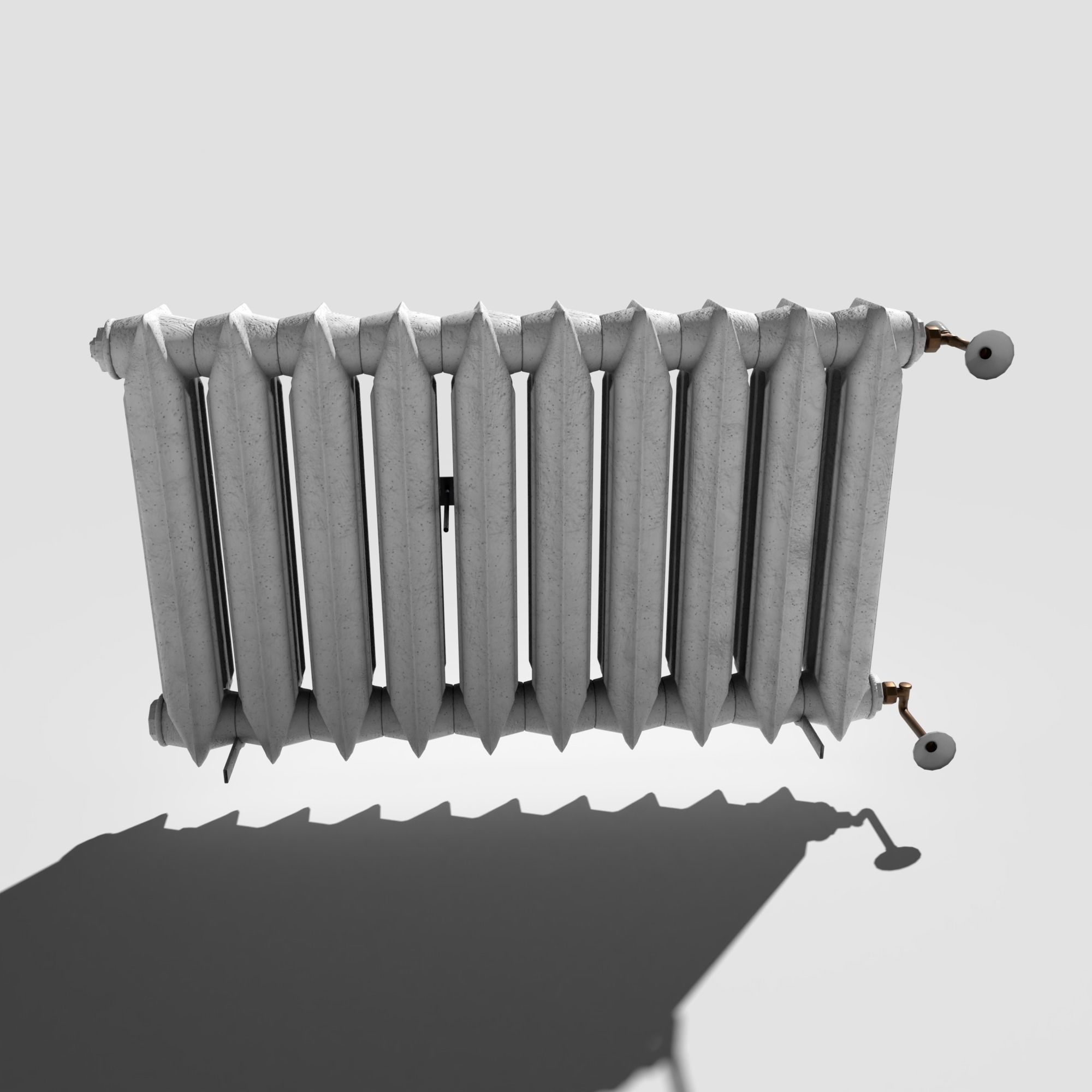 Vintage Radiator 3D model_5