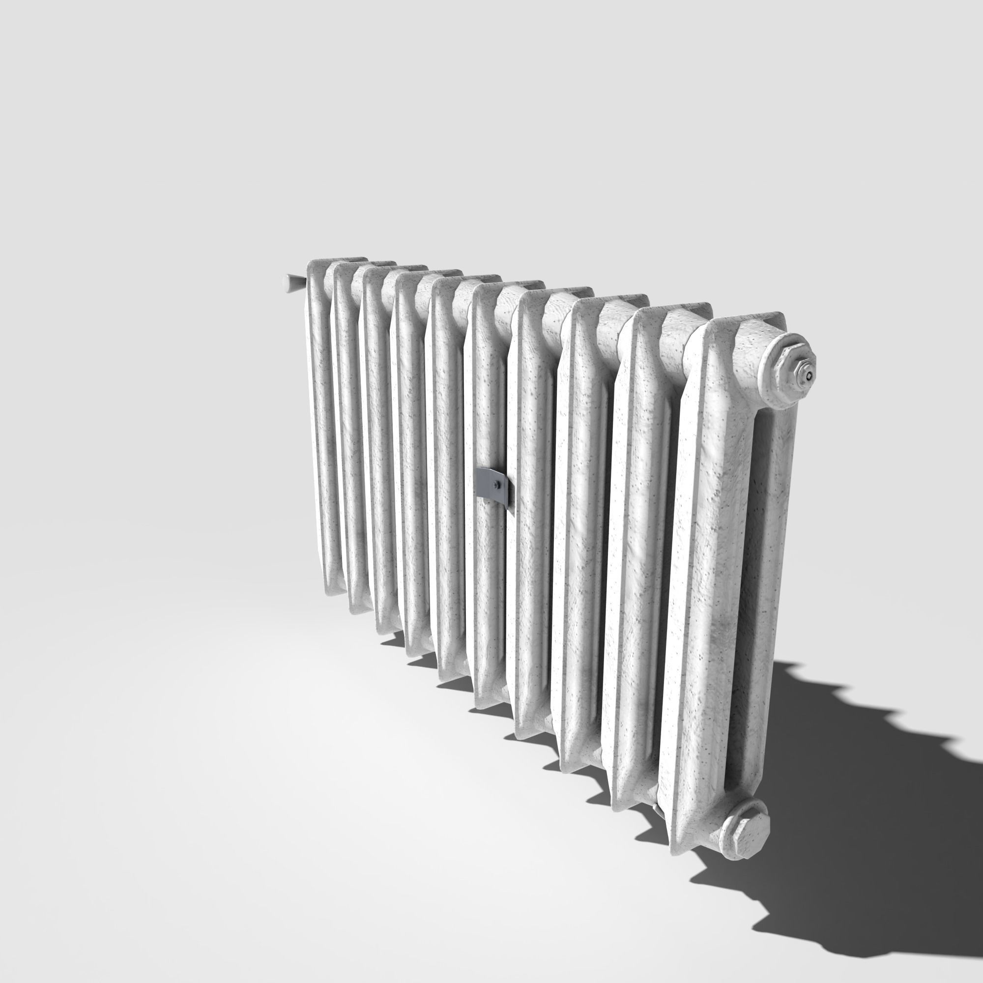 Vintage Radiator 3D model_2