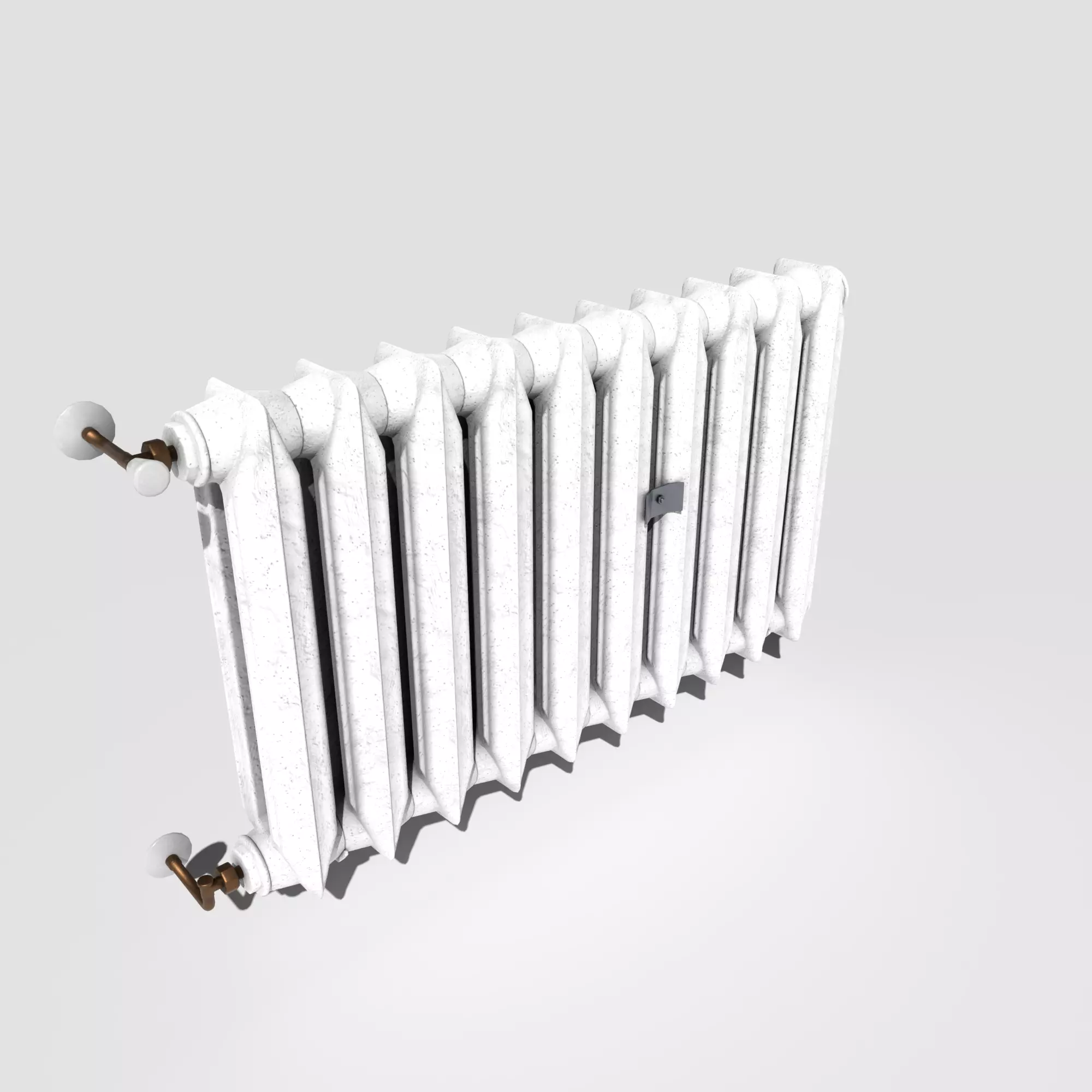 Vintage Radiator 3D model_0