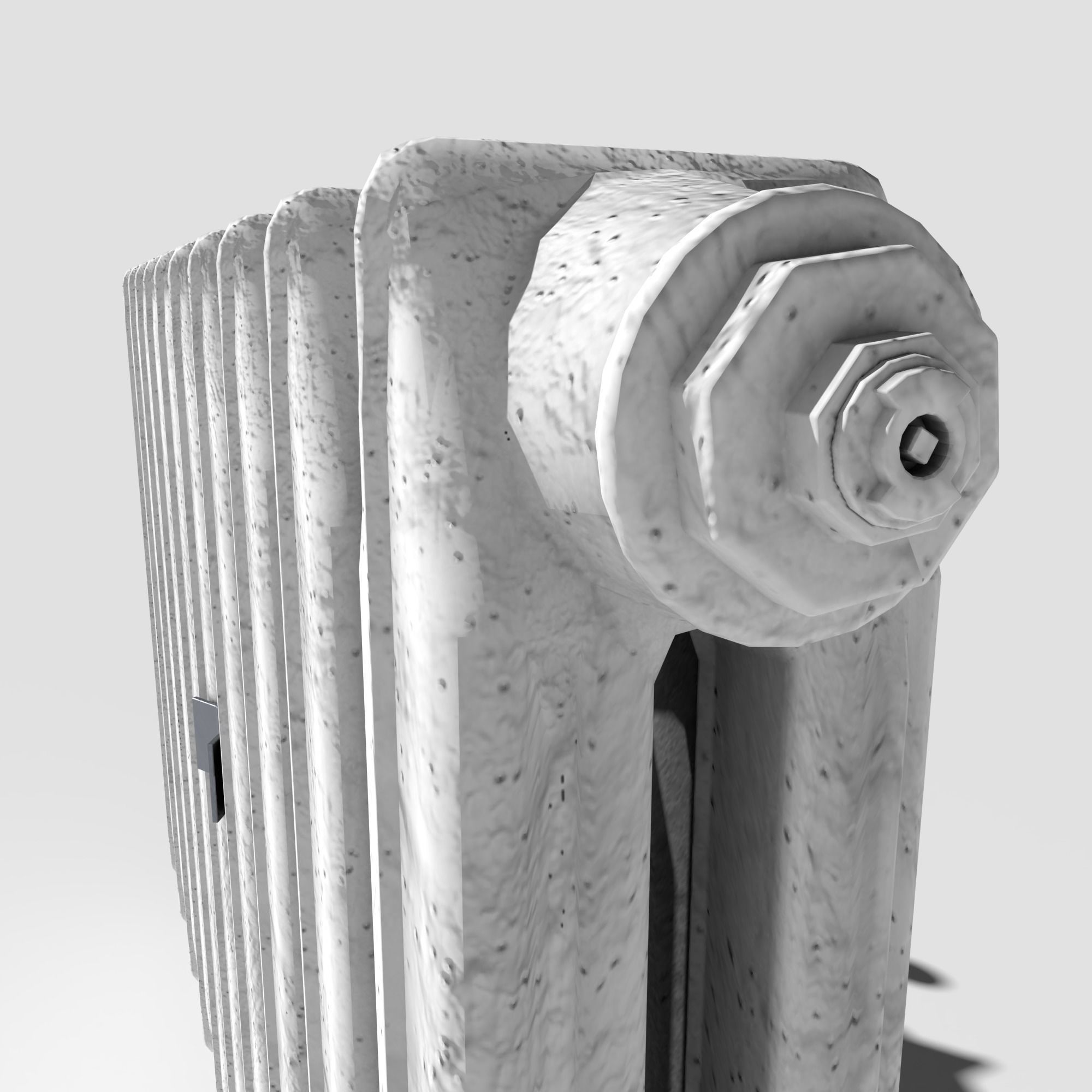 Vintage Radiator 3D model_12