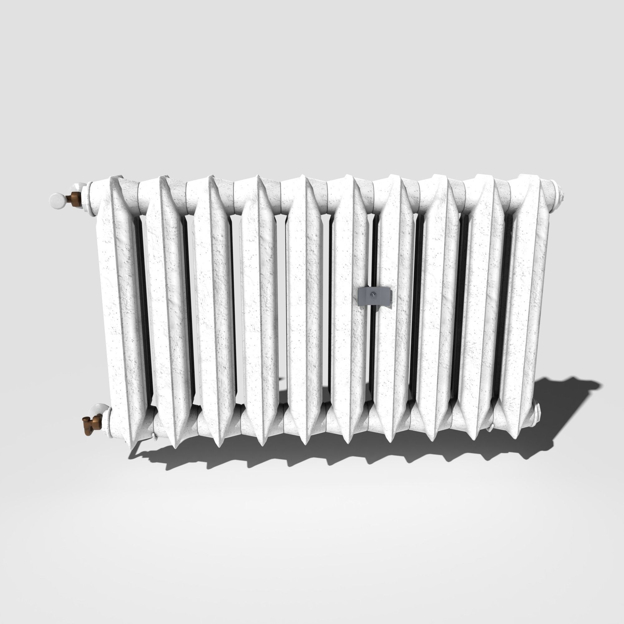 Vintage Radiator 3D model_1