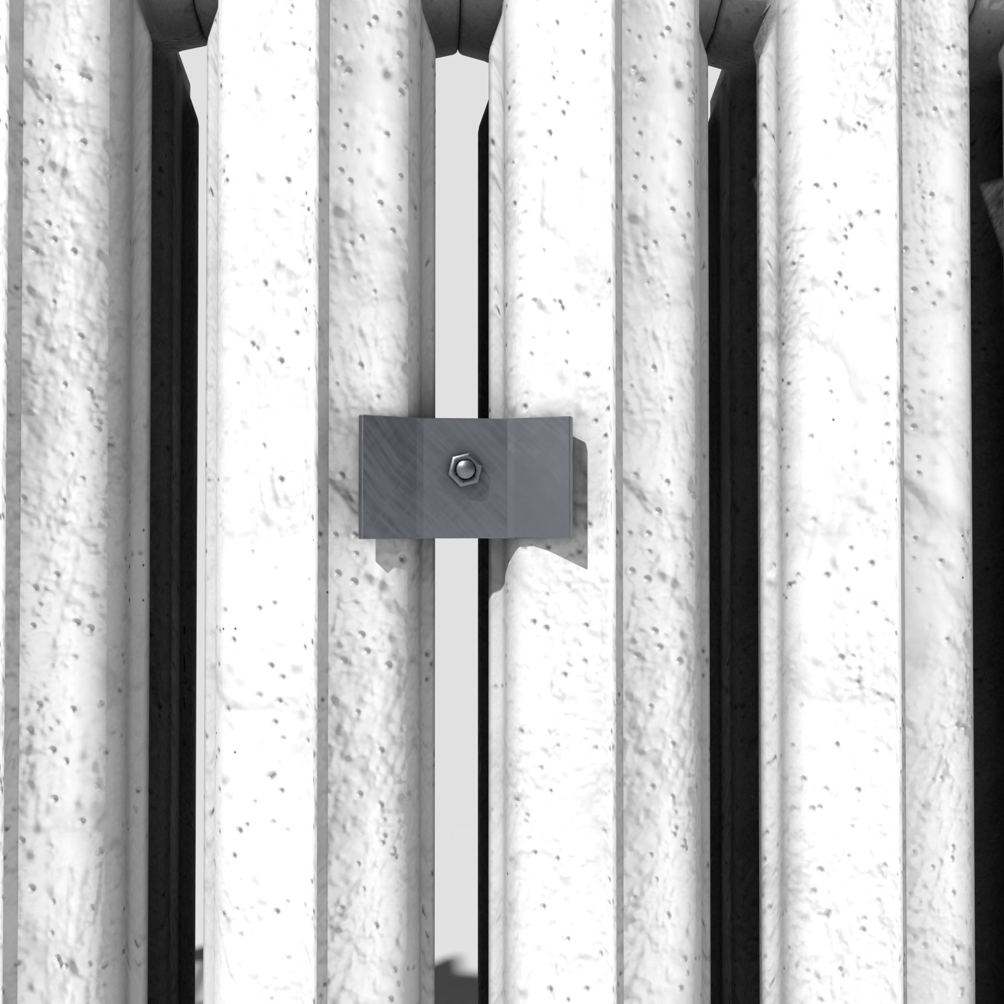 Vintage Radiator 3D model_13