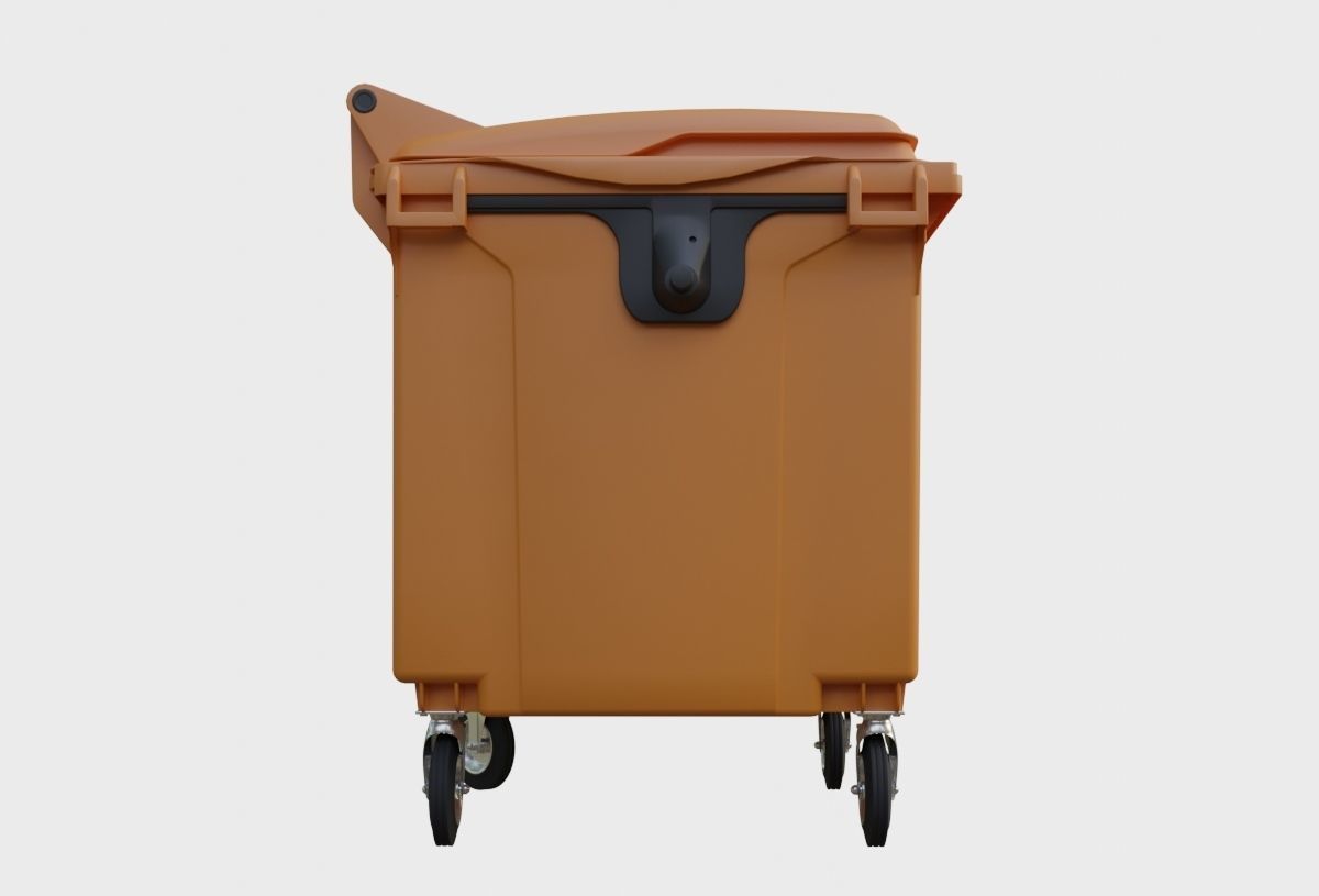 Plastic dumpster 3D model_5