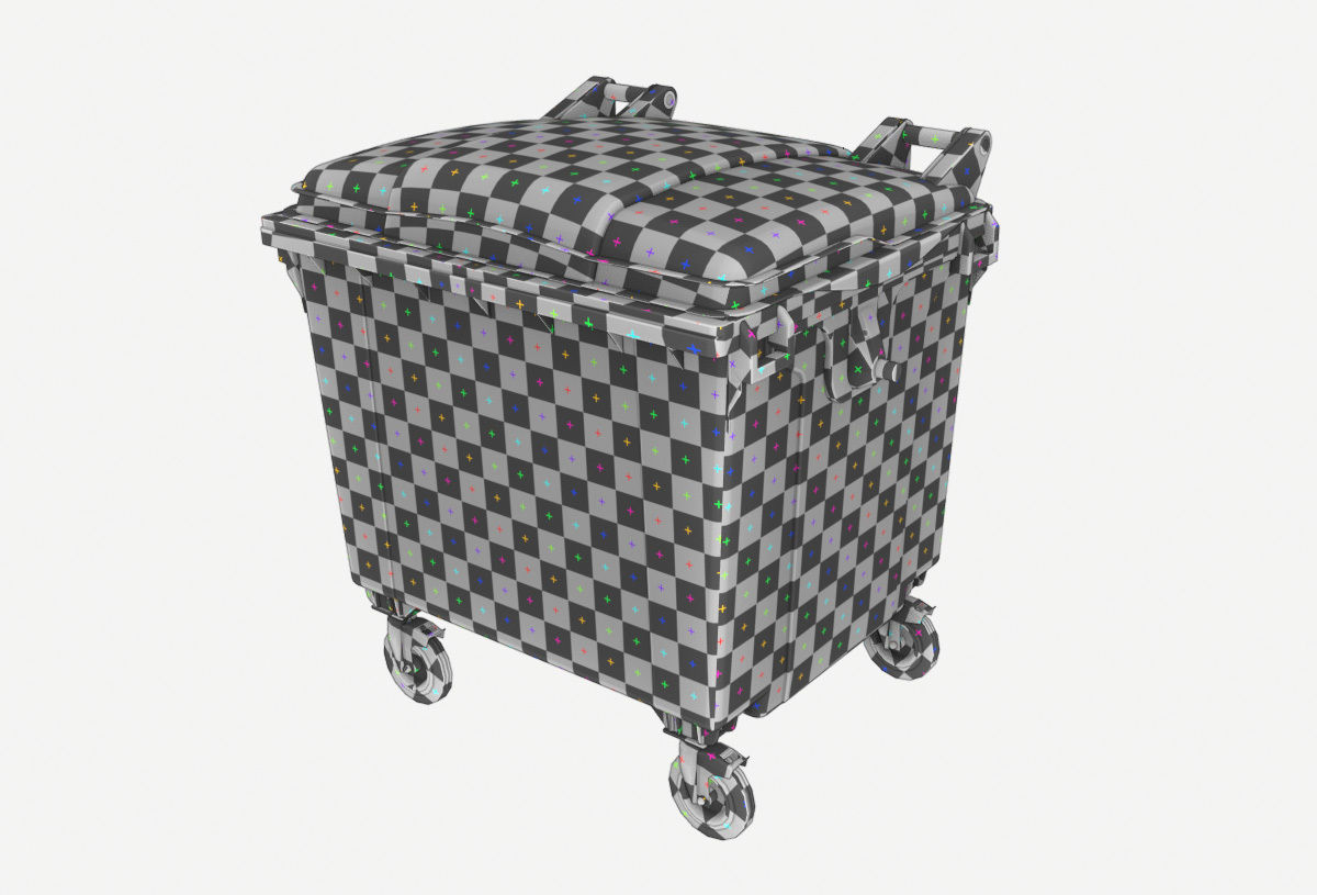 Plastic dumpster 3D model_13