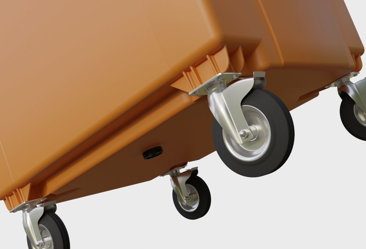 Plastic dumpster 3D model_6