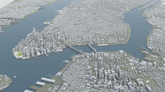 New York City Model 3D model