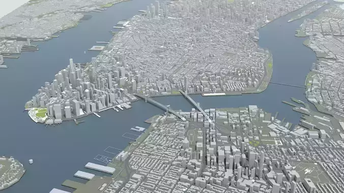 New York City Model 3D model