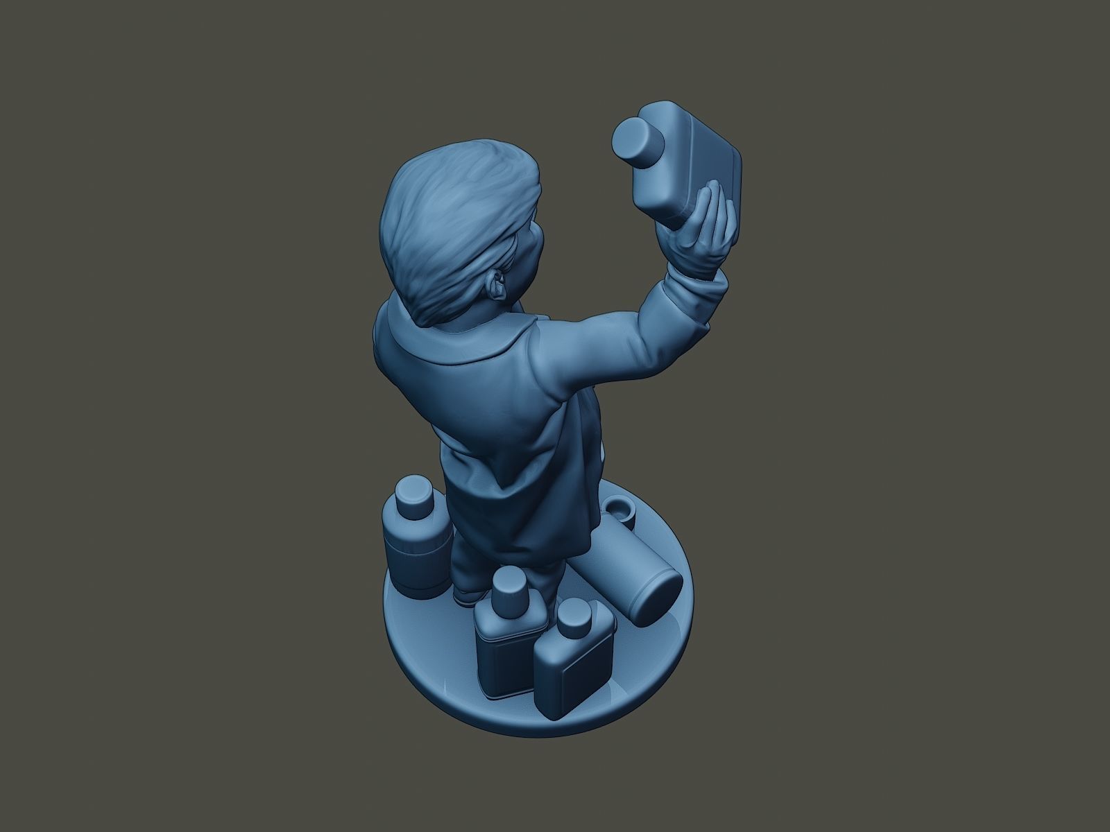 Donald Trump Disinfectant 3D print model_21