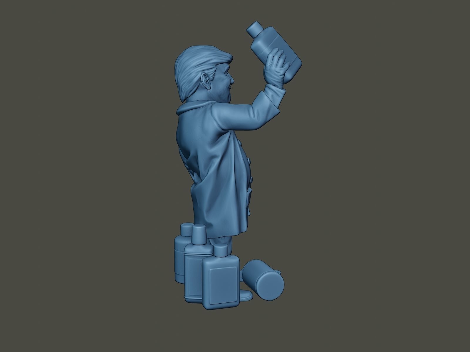 Donald Trump Disinfectant 3D print model_30