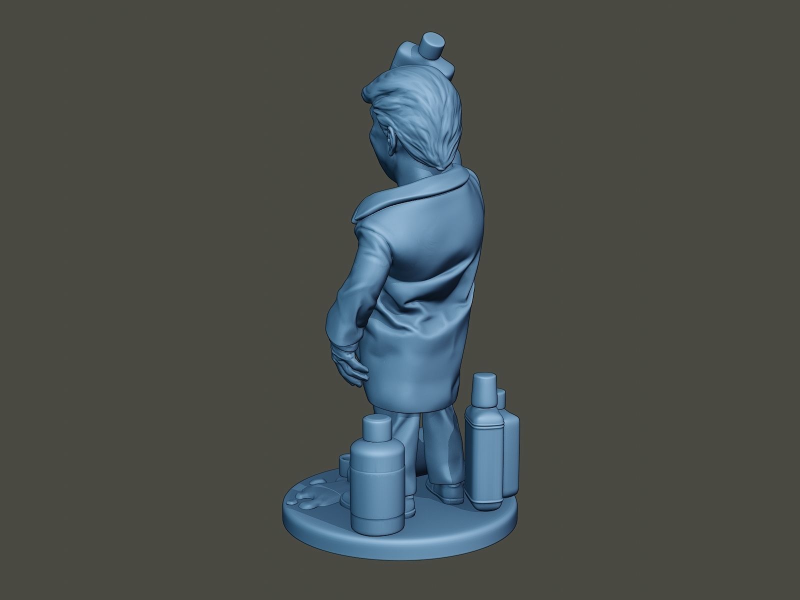 Donald Trump Disinfectant 3D print model_4