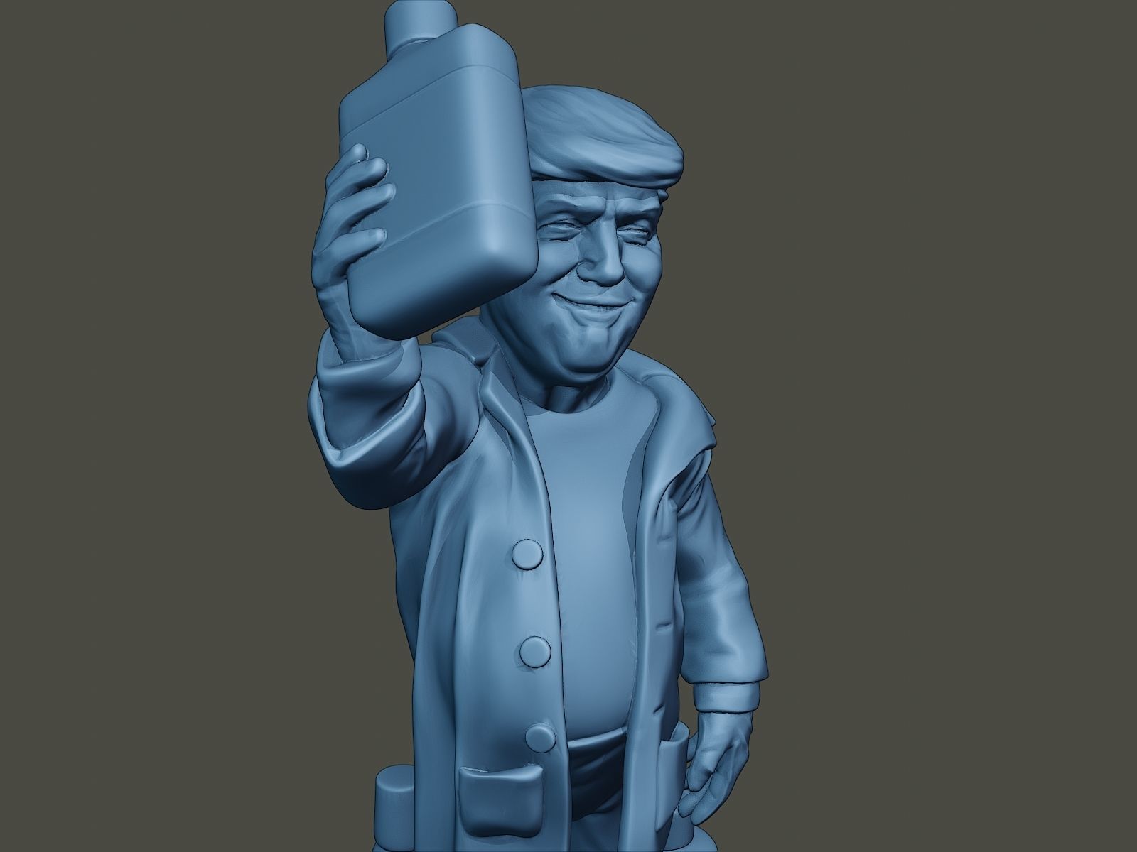 Donald Trump Disinfectant 3D print model_18