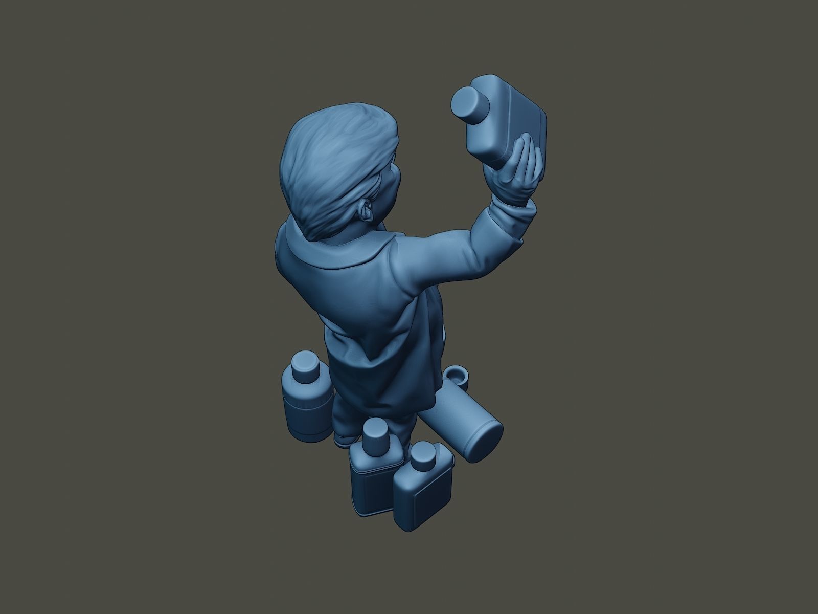 Donald Trump Disinfectant 3D print model_22