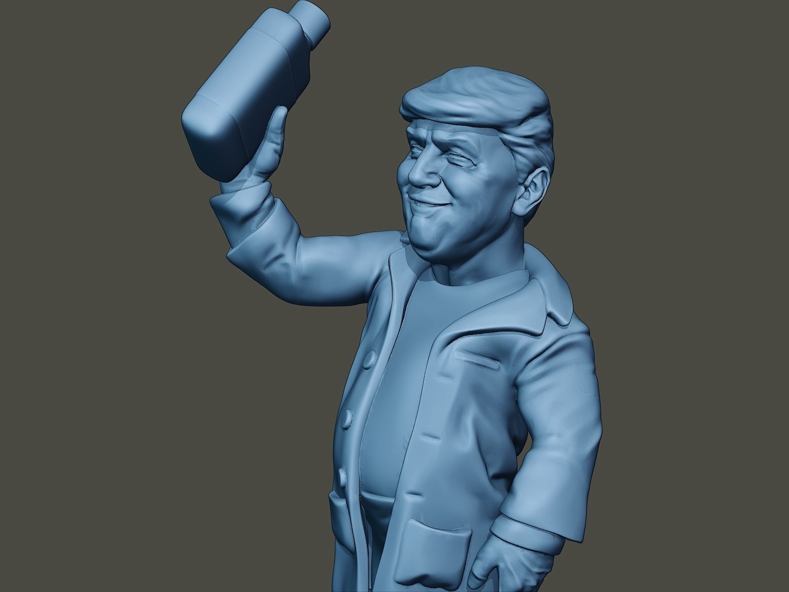 Donald Trump Disinfectant 3D print model_17