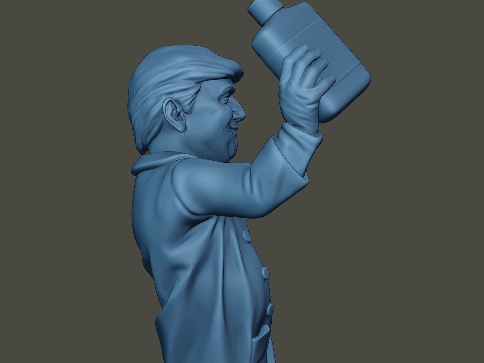 Donald Trump Disinfectant 3D print model_19